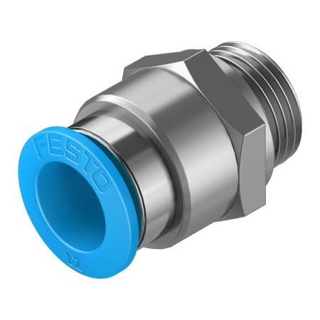 Festo Push-In Fitting QS-G3/8-12 QS-G3/8-12